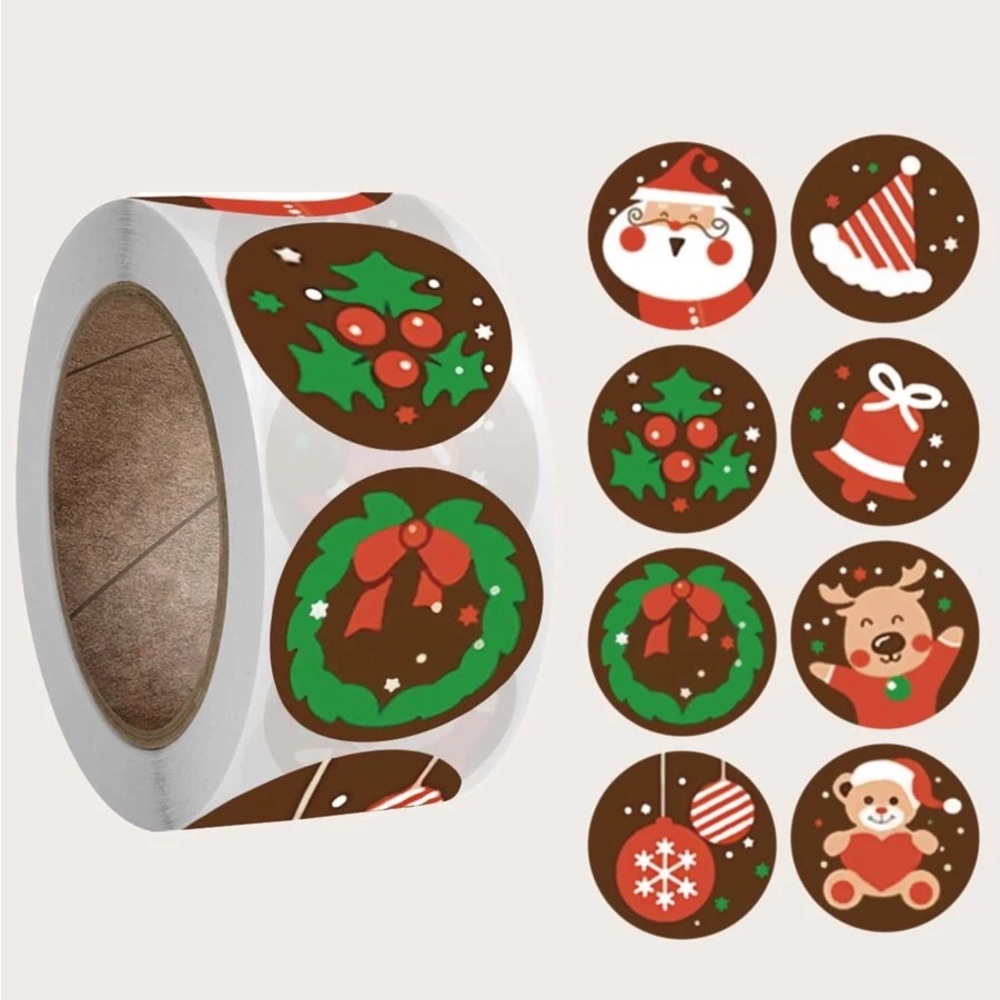 500 pcs - Christmas Stickers